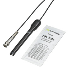 Electrode pH avec solution tampon pH 7.01
