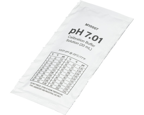 Solution tampon pH 7.01 pour étalonnage