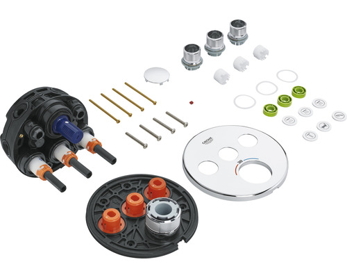 Corps d''encastrement Grohe Rapido Smartbox avec accessoires d''installation