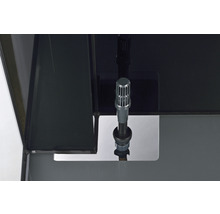 Ensemble d'aquariums EHEIM incpiria 430 avec éclairage à LED et meuble bas éclairé alpin