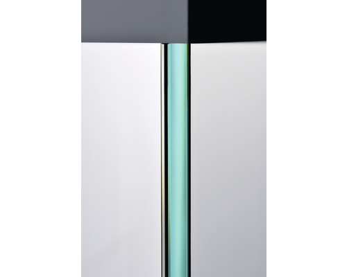 Vue détaillée d''une brique de verre