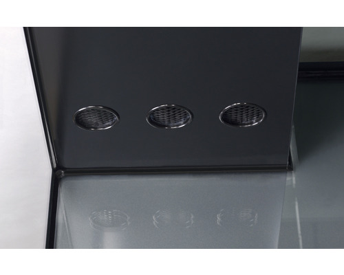 Hotte aspirante avec trois lumières