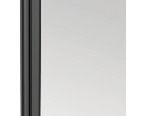 Vue détaillée d''une cabine de douche avec cadre