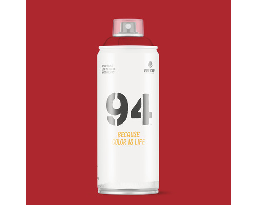 MTN Montana 94 Sprühlack RV-3001 Vivid Red 400 ml MTN 94 Sprühfarbe, Niederdruck, matte Farben
