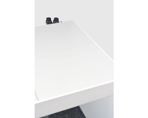 Vue détaillée d''un lavabo