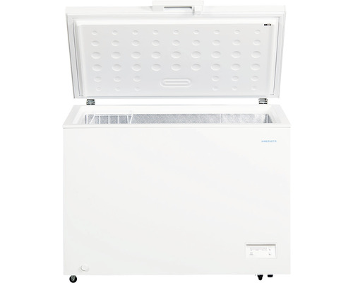 Offene, freistehende Tiefkühltruhe