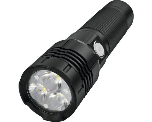 Lampe de poche LED noire