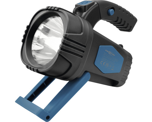 Lampe torche à batterie avec poignée et support