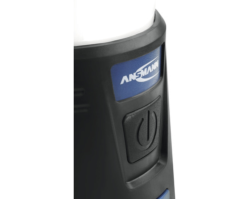 Logo Ansmann et interrupteur marche/arrêt sur un appareil