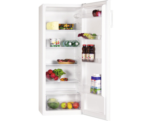 Réfrigérateur ouvert avec des aliments