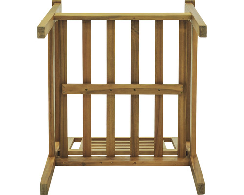 Holzpflanzenständer mit quadratischer Form