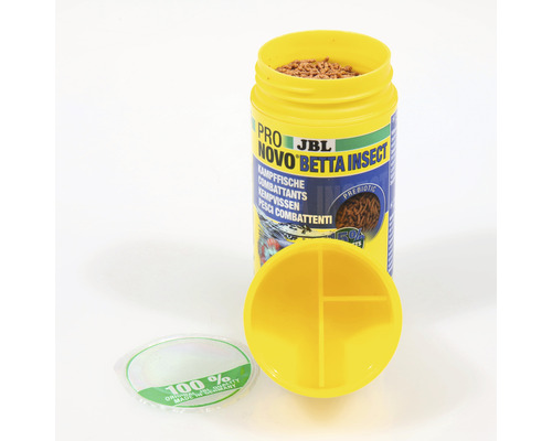 JBL NovoBetta Insect Aliments pour combattants Boîte avec aliments, aide au dosage et label d''origine