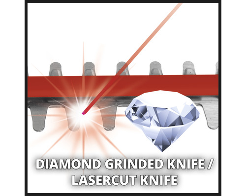 Lame de coupe laser affûtée au diamant