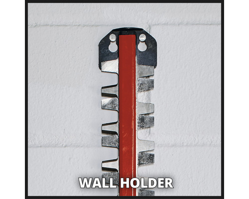 Support mural pour taille-haie pour le stockage