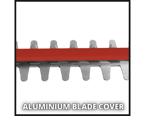 Cache-lame en aluminium pour taille-haie