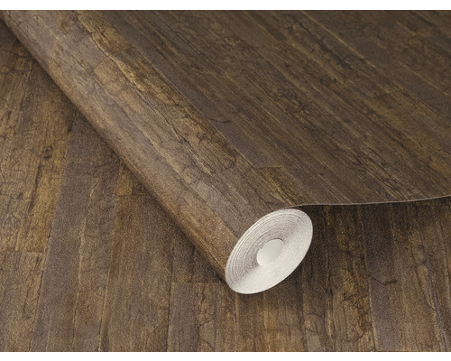 Rouleau de papier peint aspect bois