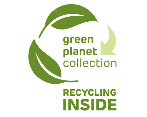 Label Green Planet Collection Recycling Inside
