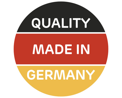 Qualität Made in Germany Siegel