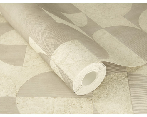 Tapetenrolle mit geometrischem Muster