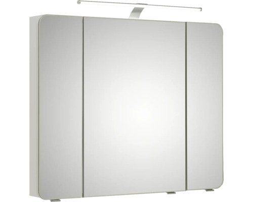 Spiegelschrank mit drei Türen und Beleuchtung