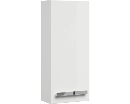 Armoire murale blanche avec poignée