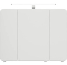 Armoire de toilette blanche avec éclairage