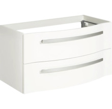 Meuble sous-lavabo avec deux tiroirs