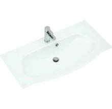 Vasque en verre avec robinet