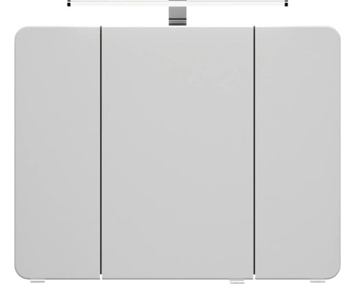 Geschlossener Spiegelschrank mit Beleuchtung