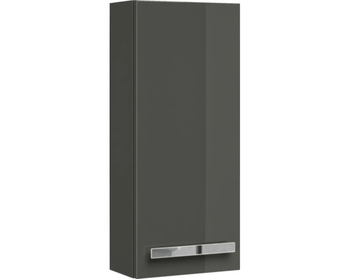 Grauer Hängeschrank mit Griff