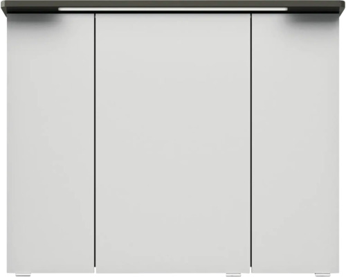 Weisser Badezimmer Waschtischunterschrank mit drei Türen