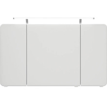 Vue de dessus d''une armoire de toilette avec éclairage