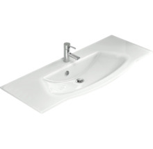 Lavabo en céramique avec robinet pour la salle de bain
