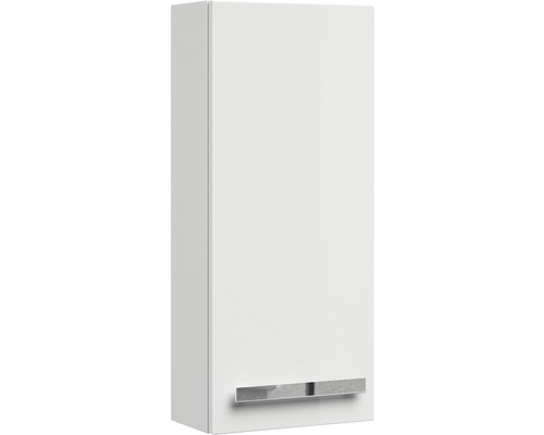 Armoire suspendue blanche avec poignée