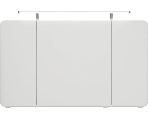 Radiateur blanc à trois panneaux