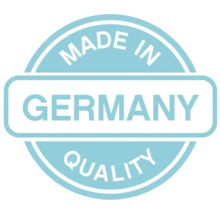 Hergestellt in Deutschland Qualitätssiegel