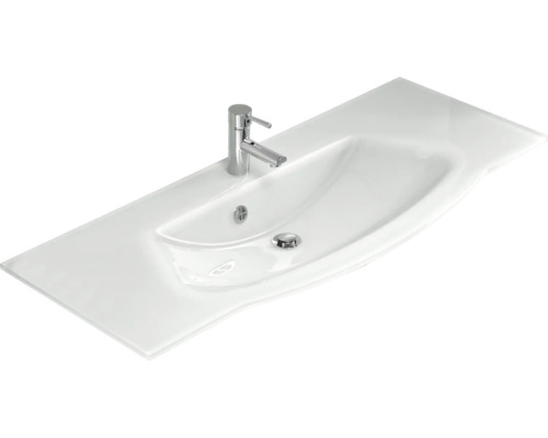 Lavabo avec robinet et garniture de vidange