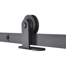 Ferrure de porte coulissante en métal