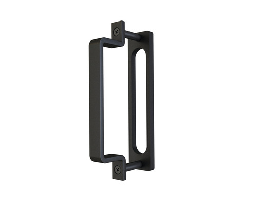 Poignée de porte coulissante en métal