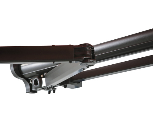 Detailansicht eines Gelenkarms einer Markise