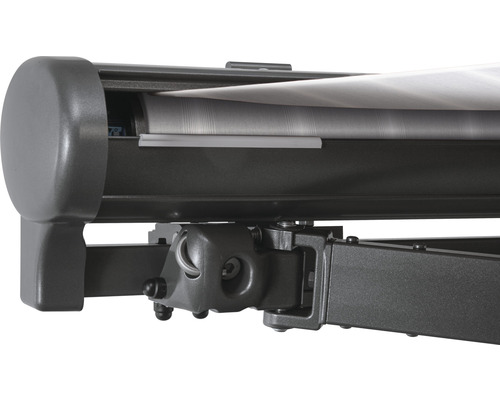 Detailansicht einer Gelenkarmmarkise