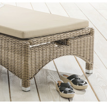 Gartenliege Destiny BOLIVAR LOW 200x70x34cm, mit Rollen, sempuluth