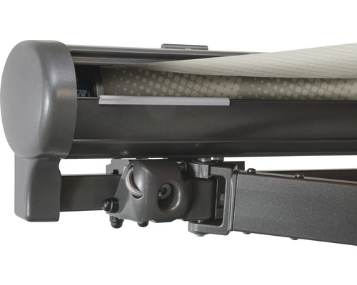 Detailansicht einer Gelenkarmmarkise