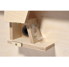 Holz Vogelhaus mit Öffnung