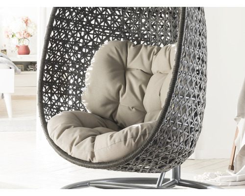 Hängesessel mit Sitzkissen für den Innenbereich