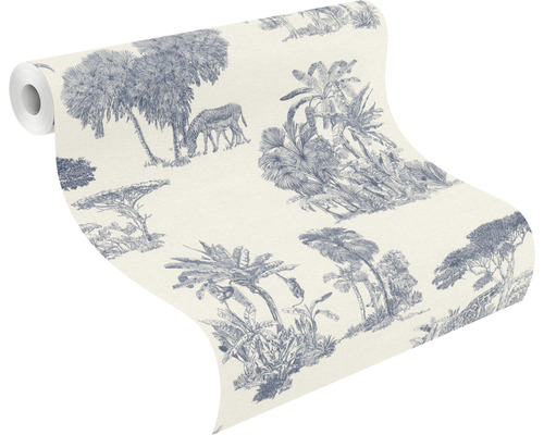 Tapetenrolle mit Dschungelmotiv