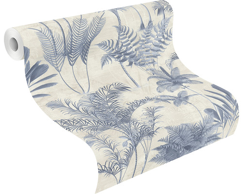 Rouleau de papier peint avec motif de plantes