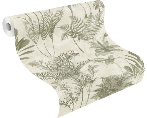 Tapetenrolle mit Pflanzenmuster