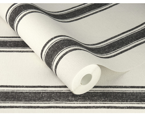 Rouleau de papier peint à rayures