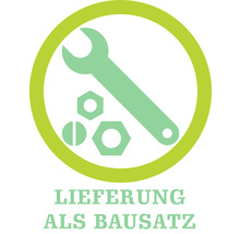 Lieferung als Bausatz Symbol